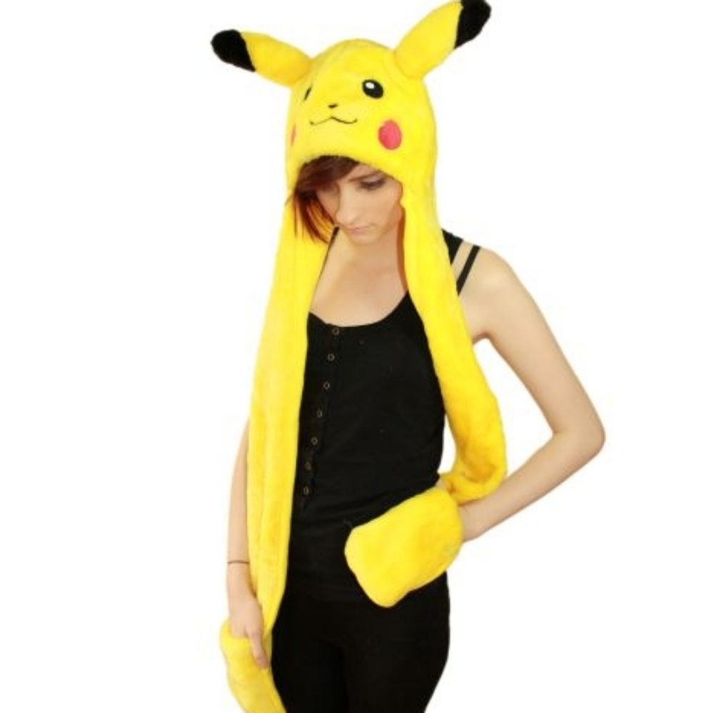 Pikachu Beanie /hand warmer